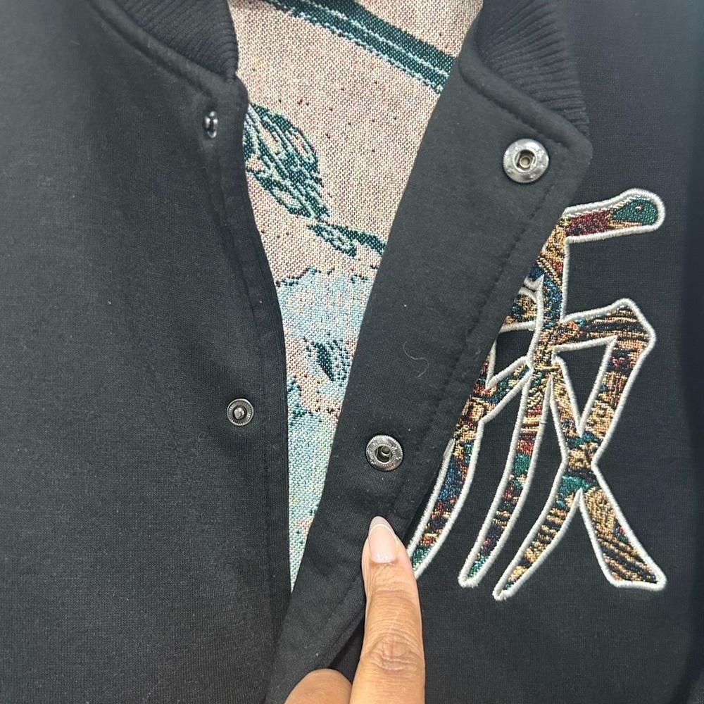 EUC Rebel Vengeance Varsity Bomber Jacket - Picture 6 of 8